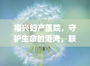 福兴妇产医院，守护生命的港湾，联系电话，[电话号码]