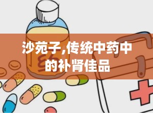 沙苑子,传统中药中的补肾佳品