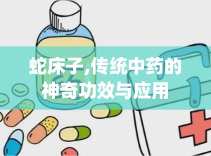 蛇床子,传统中药的神奇功效与应用