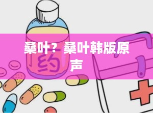 桑叶？桑叶韩版原声