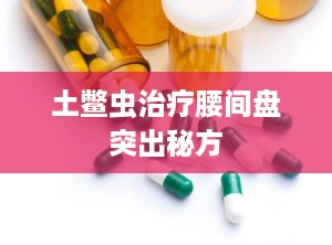 土鳖虫治疗腰间盘突出秘方