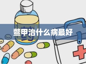 鳖甲治什么病最好