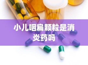 小儿咽扁颗粒是消炎药吗