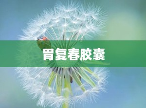 胃复春胶囊