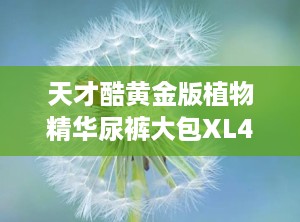 天才酷黄金版植物精华尿裤大包XL42片,舒适体验，从“小屁屁”开始