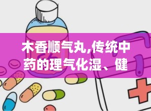 木香顺气丸,传统中药的理气化湿、健脾和胃之道