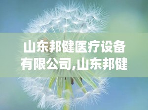 山东邦健医疗设备有限公司,山东邦健医疗设备有限公司引领医疗器械行业新篇章